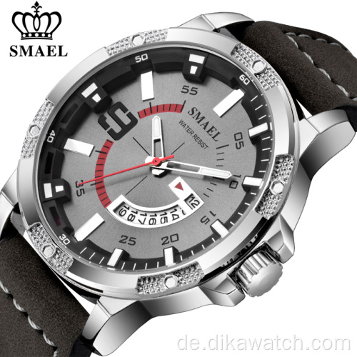 SMAEL Uhren Herren Luxus Quarzuhr Fashion Military